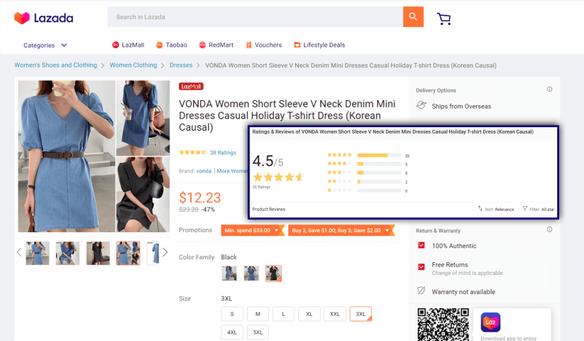 Lazada-product-review-data-scraping