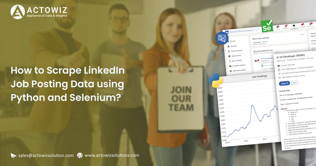How to Scrape LinkedIn Job Posting Data using Python and Selenium?