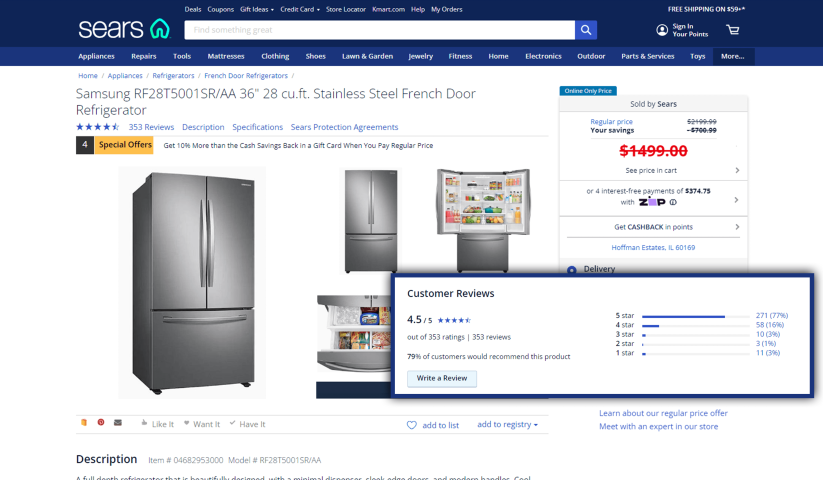 Sears-product-review-data-scraping
