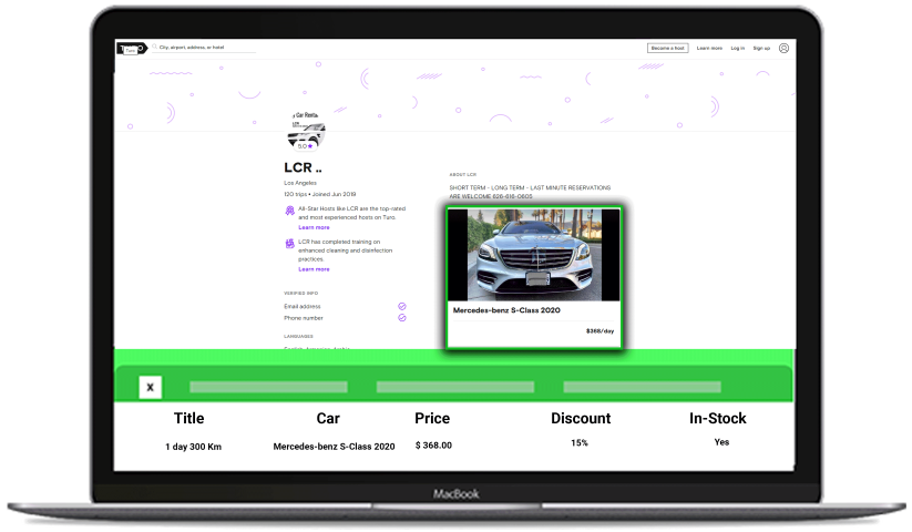 Turo-Car-Rental-Data-Scraping