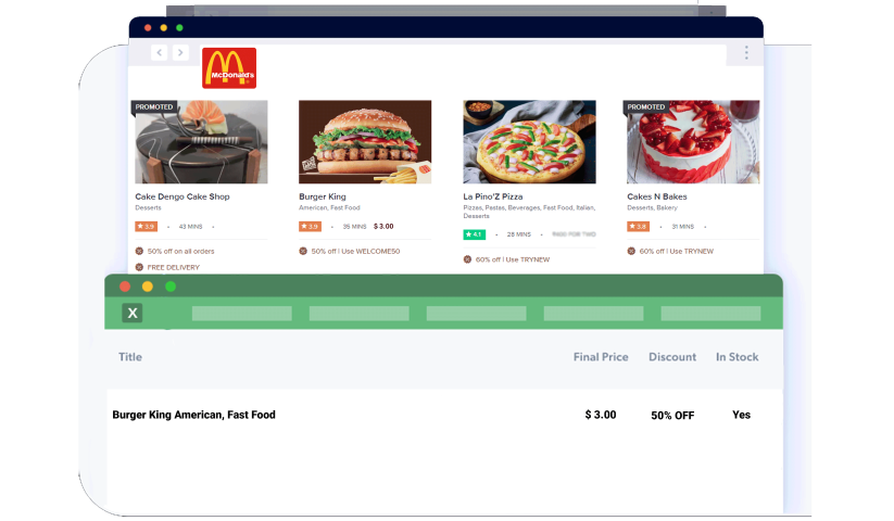 Mcdonalds Restaurant Data Scraping Services