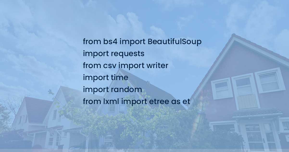 How to Scrape Property Data from the Real Estate sites Using Python?