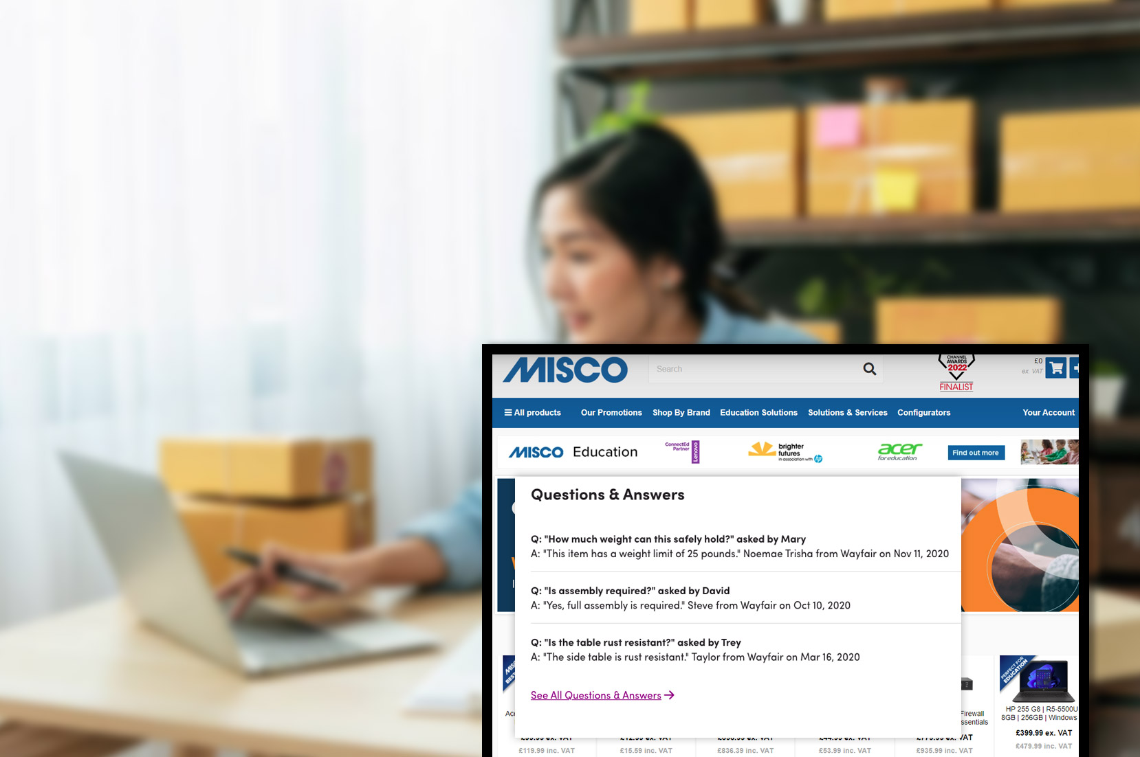misco-co-ukproduct-questions-answers-extraction-services