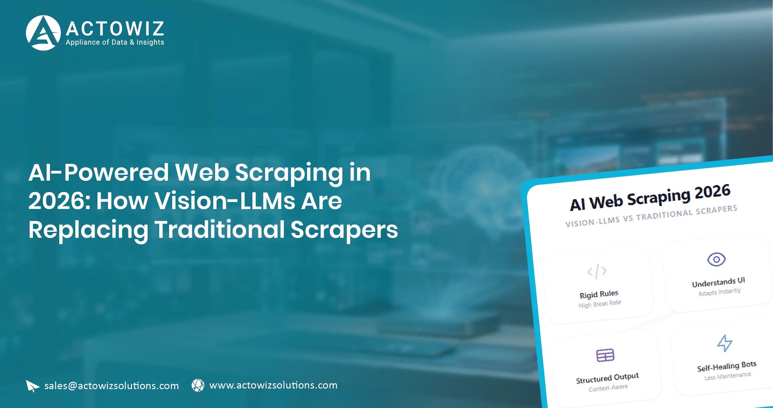 top 20 web scraping tools 2026: free & paid compared... AI-Powered Web Scraping 2026 | Vision-LLMs vs Traditional Scrapers