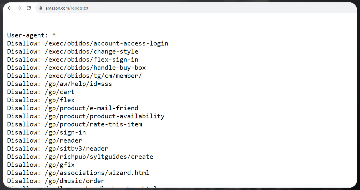 Understand-Amazons-Robots-txt-File