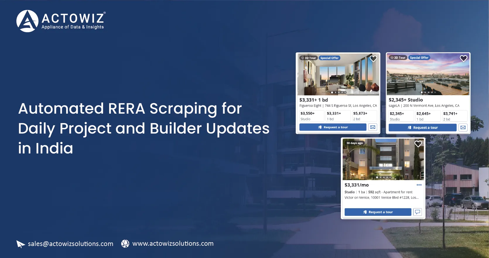 Automated RERA Data Scraping for Daily Builder Updates in India
