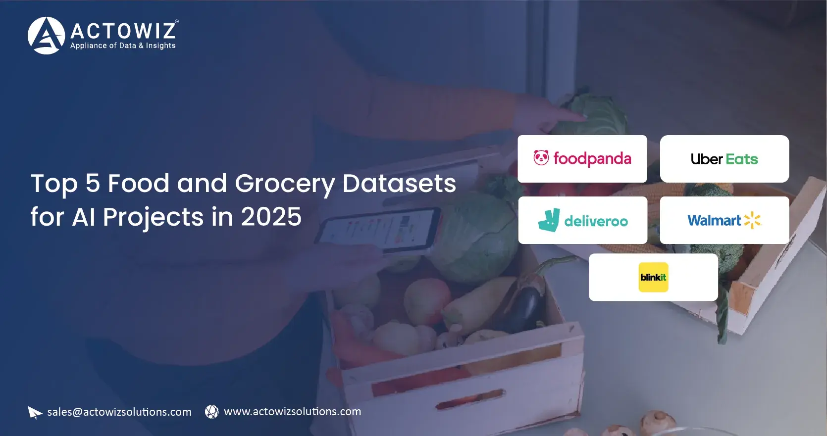 Top 5 Food and Grocery Datasets for AI in 2025