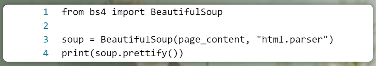 Parse-HTML-Content-Utilizing-Beautiful-Soup