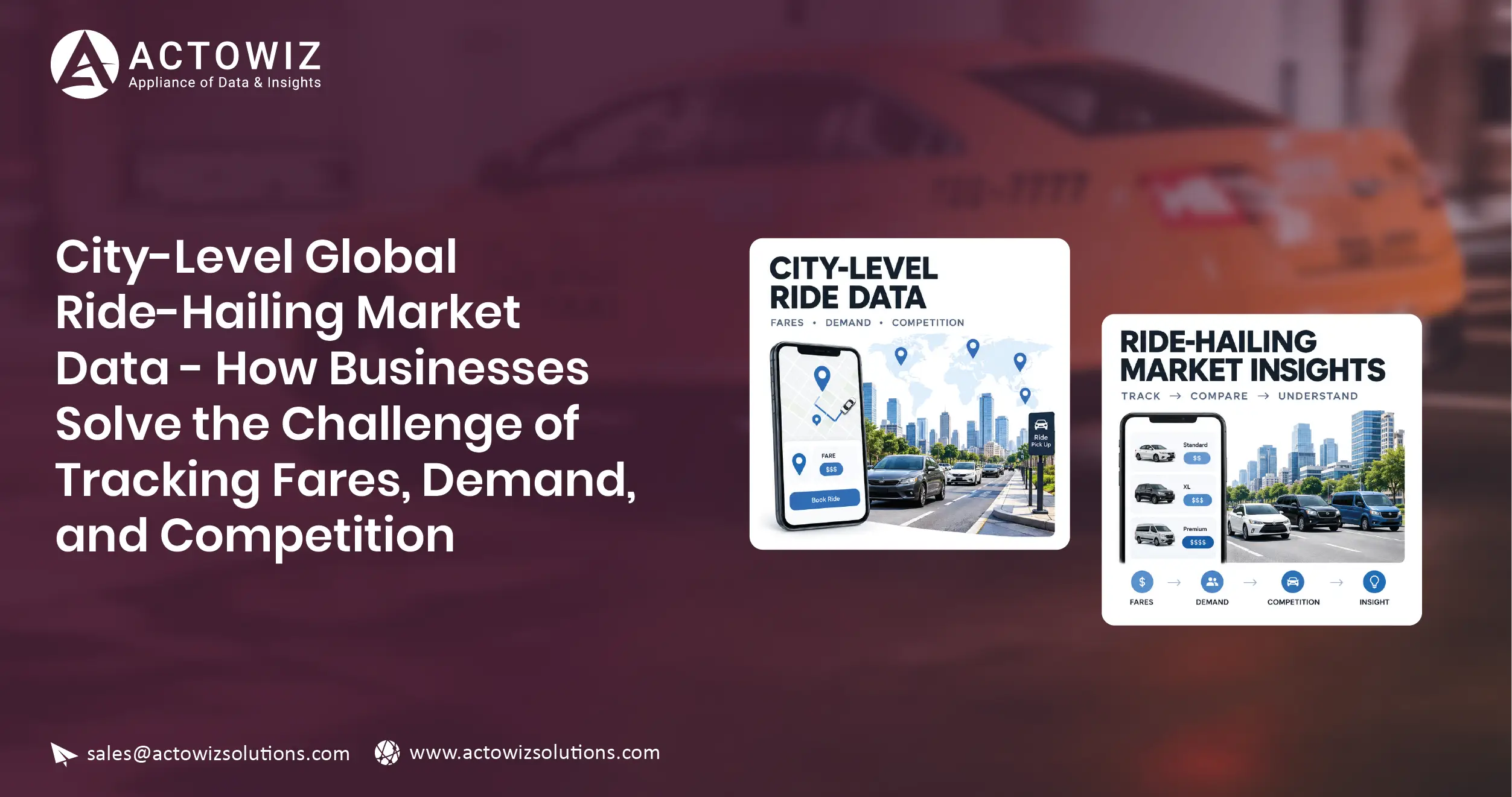 City-Level Global Ride-Hailing Market Data