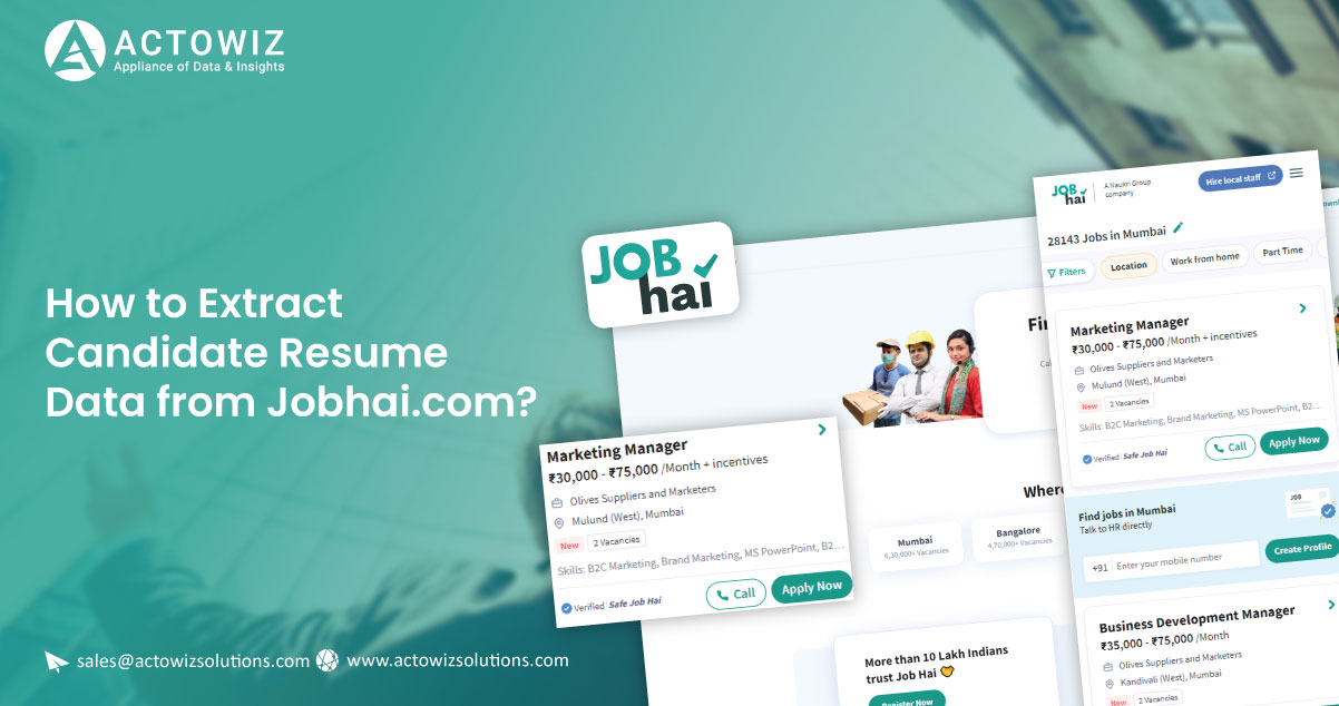 How-to-Extract-Candidate-Resume-Data-from-Jobhai-com
