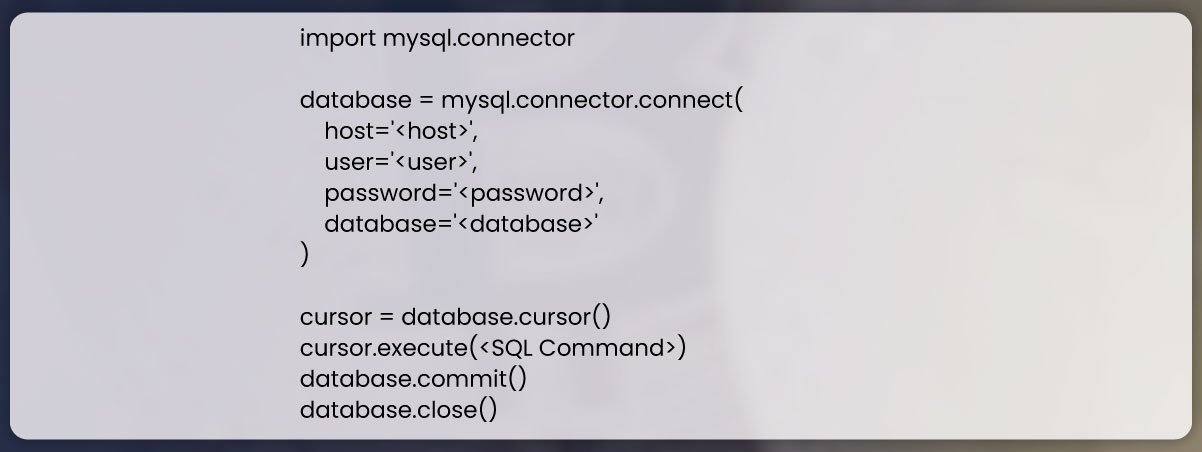 MySQL-Connection