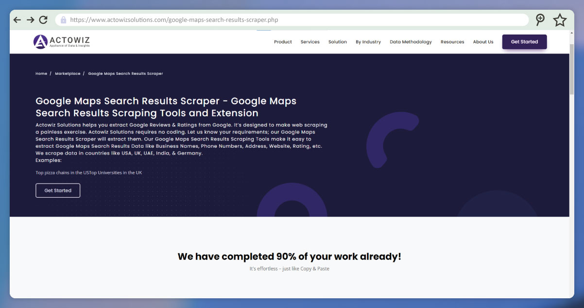 Scraping-Google-Maps-Data-No-Code-Approach-with-Actowiz-Solutions