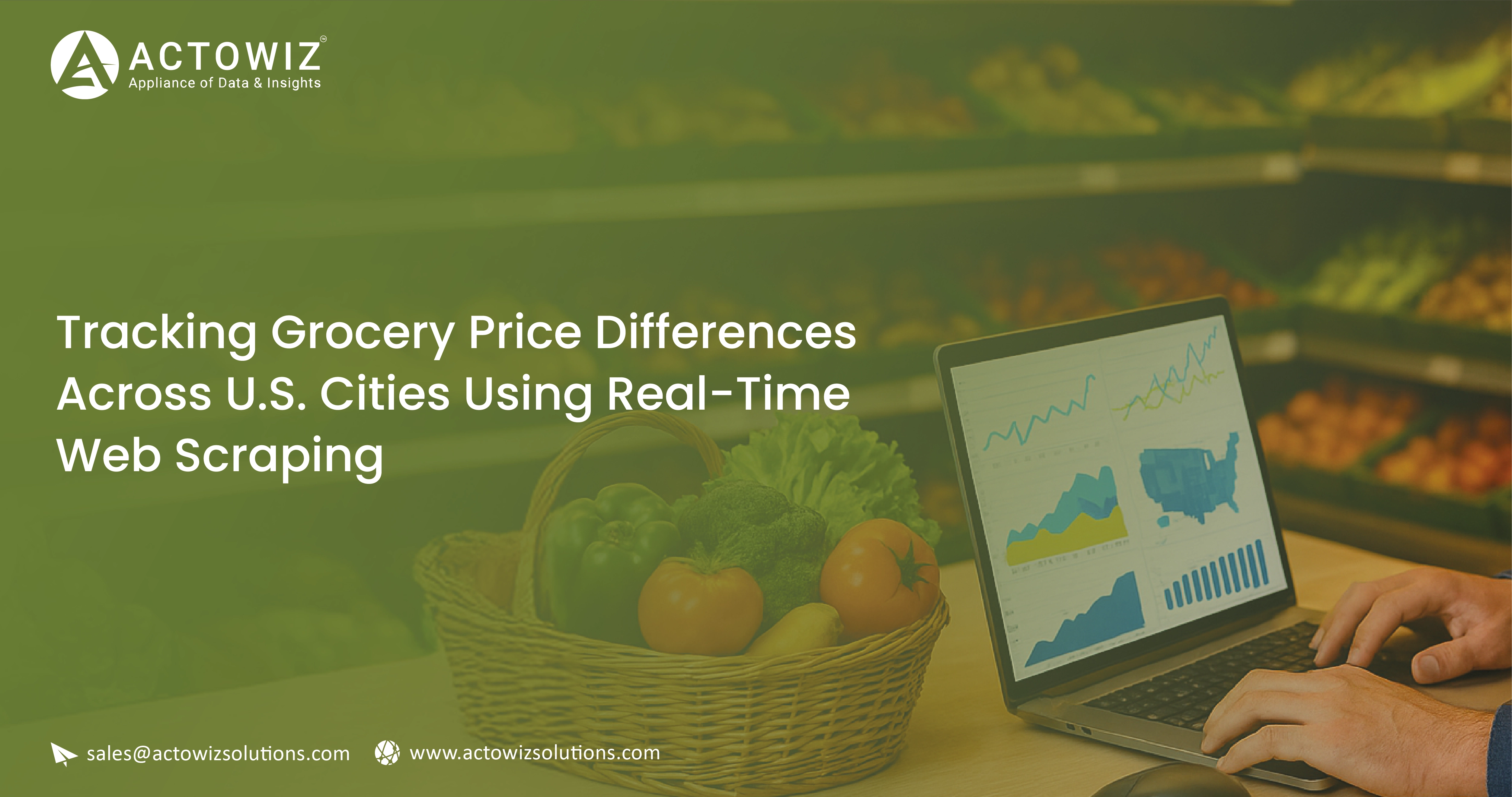 Real-Time Grocery Price Tracking in U.S. Cities with Web Scraping