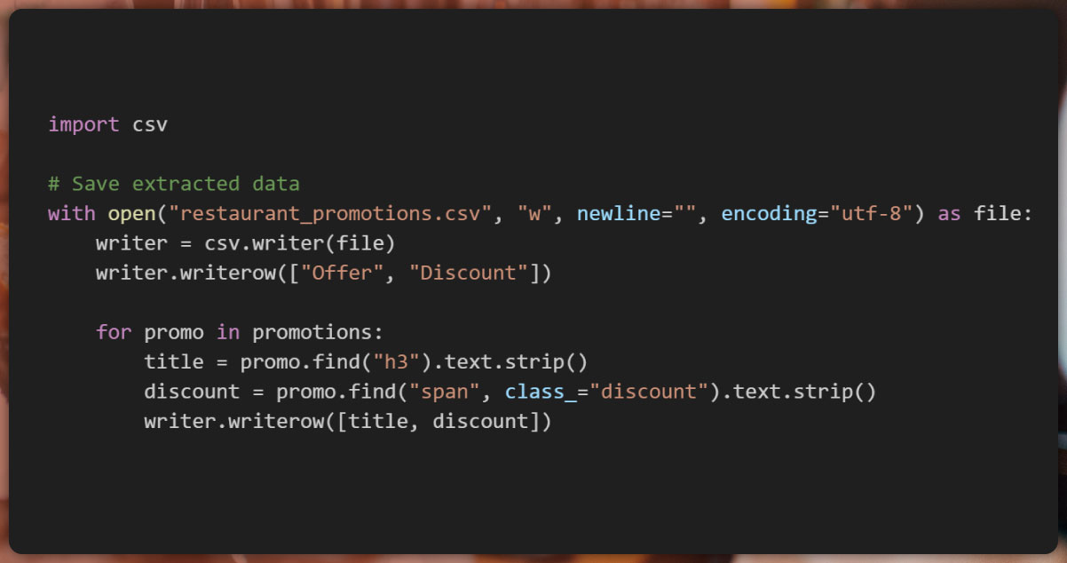 Example-Code-for-Saving-Data-as-CSV