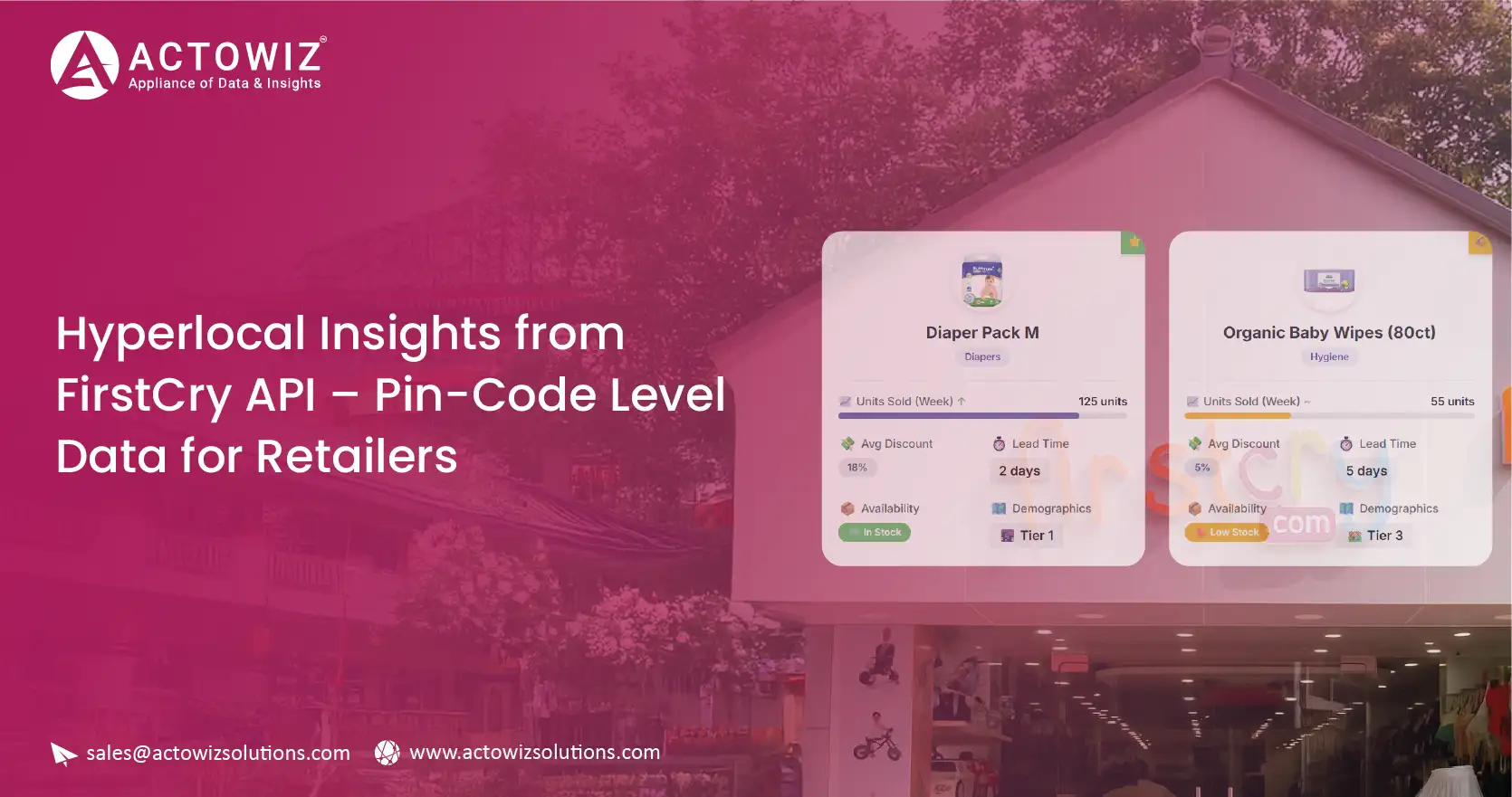Hyperlocal Intelligence Hyperlocal Insights via FirstCry API – Pin-Code Retail Intelligence