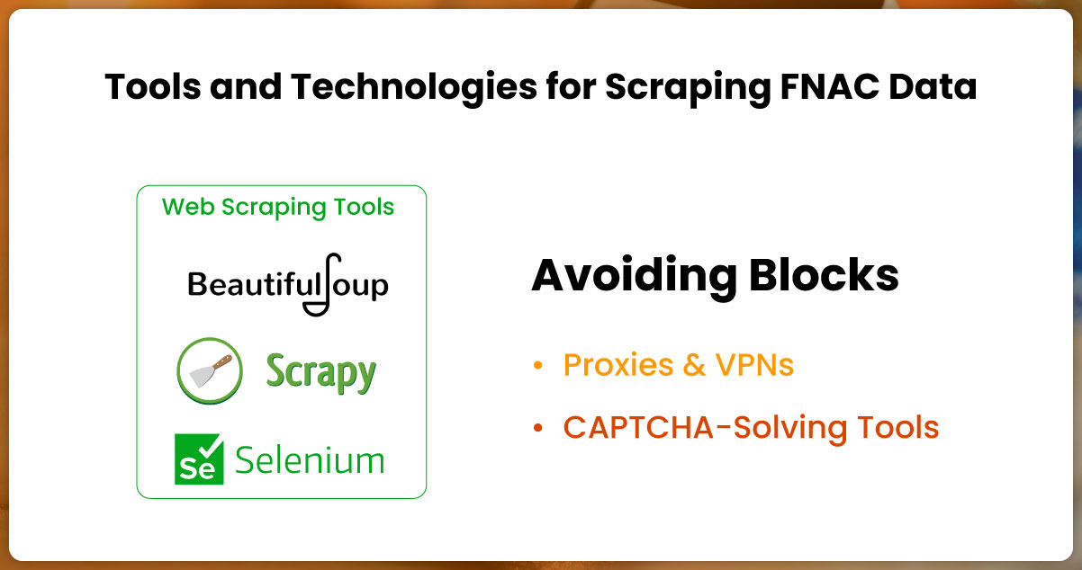 Tools-and-Technologies-for-Scraping-FNAC-Data