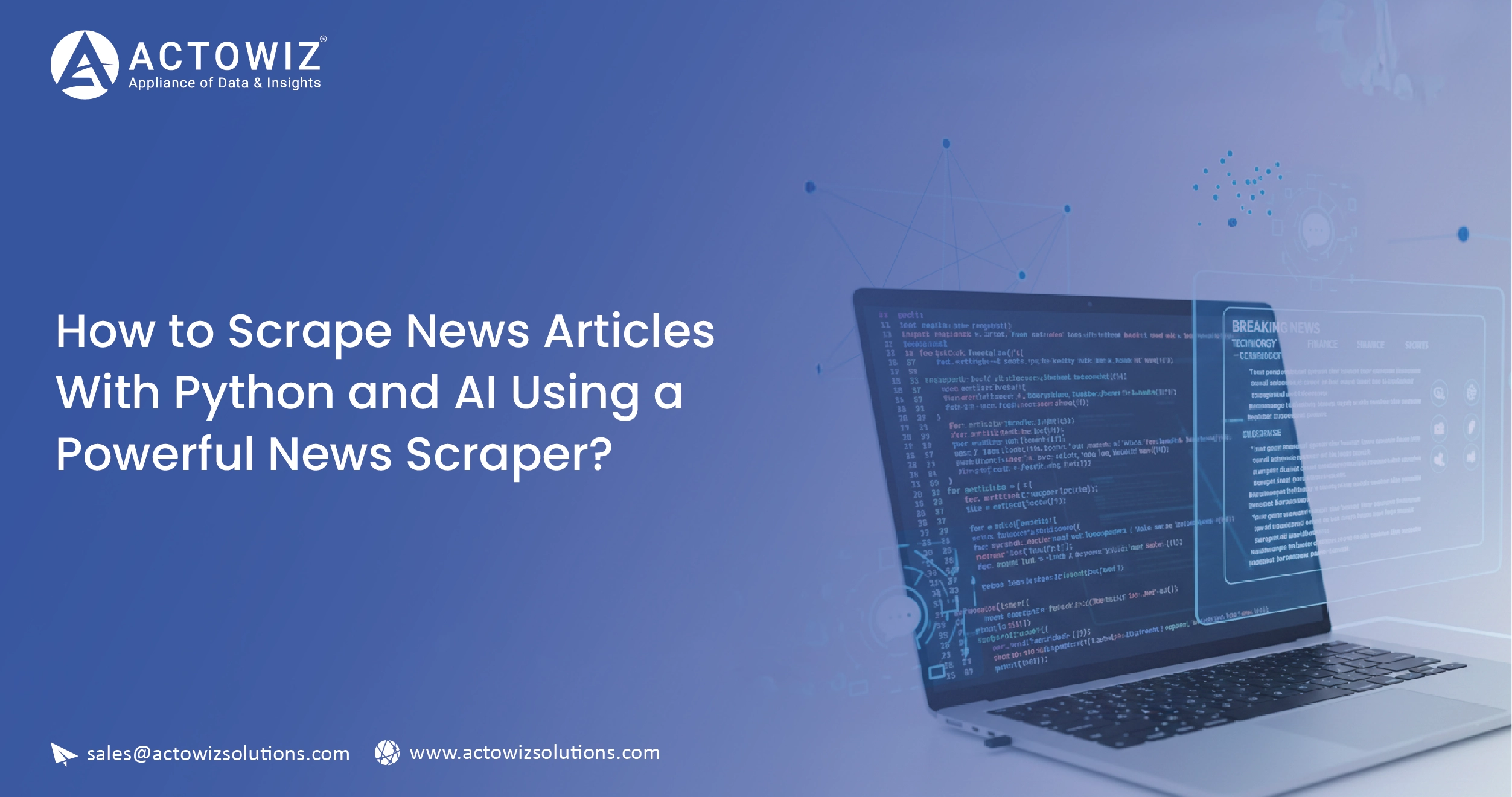 Scrape News Articles with a Powerful News Scraper