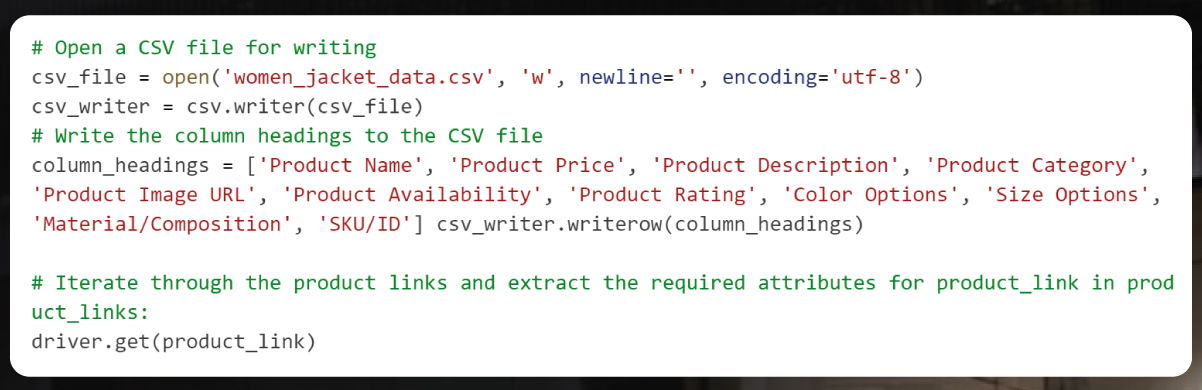 Write-Data-into-the-CSV-File