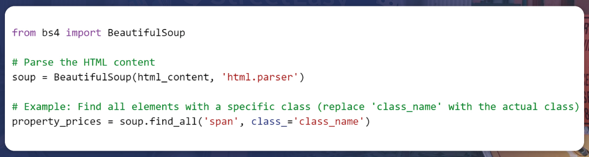 Parsing-HTML