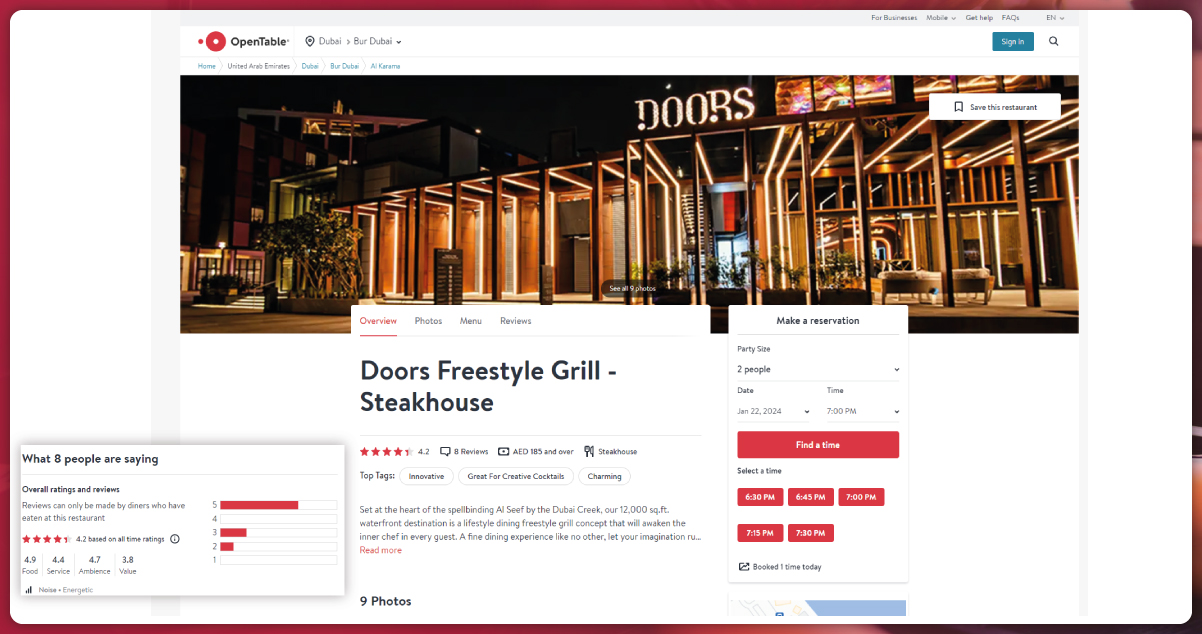 OpenTable-Restaurants-Scraping