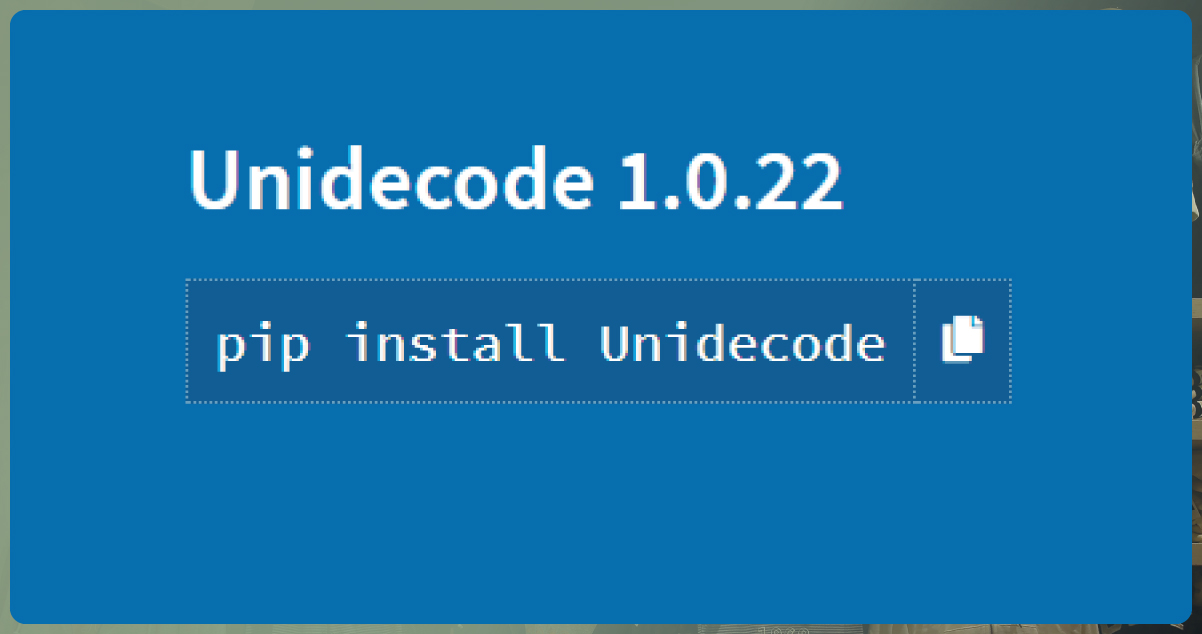 Unidecode