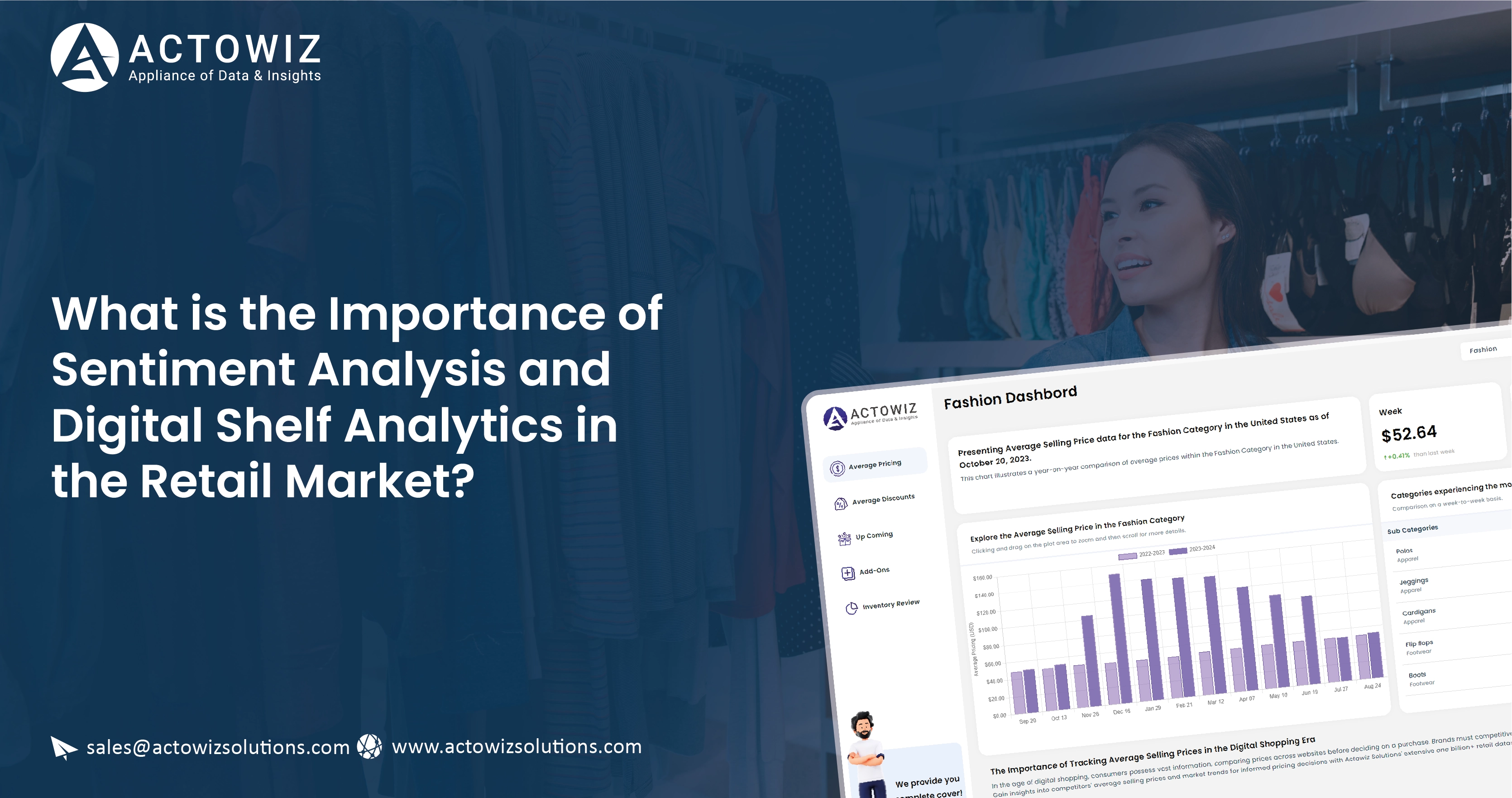 Sentiment Analysis and Digital Shelf Analytics in the Retail Market