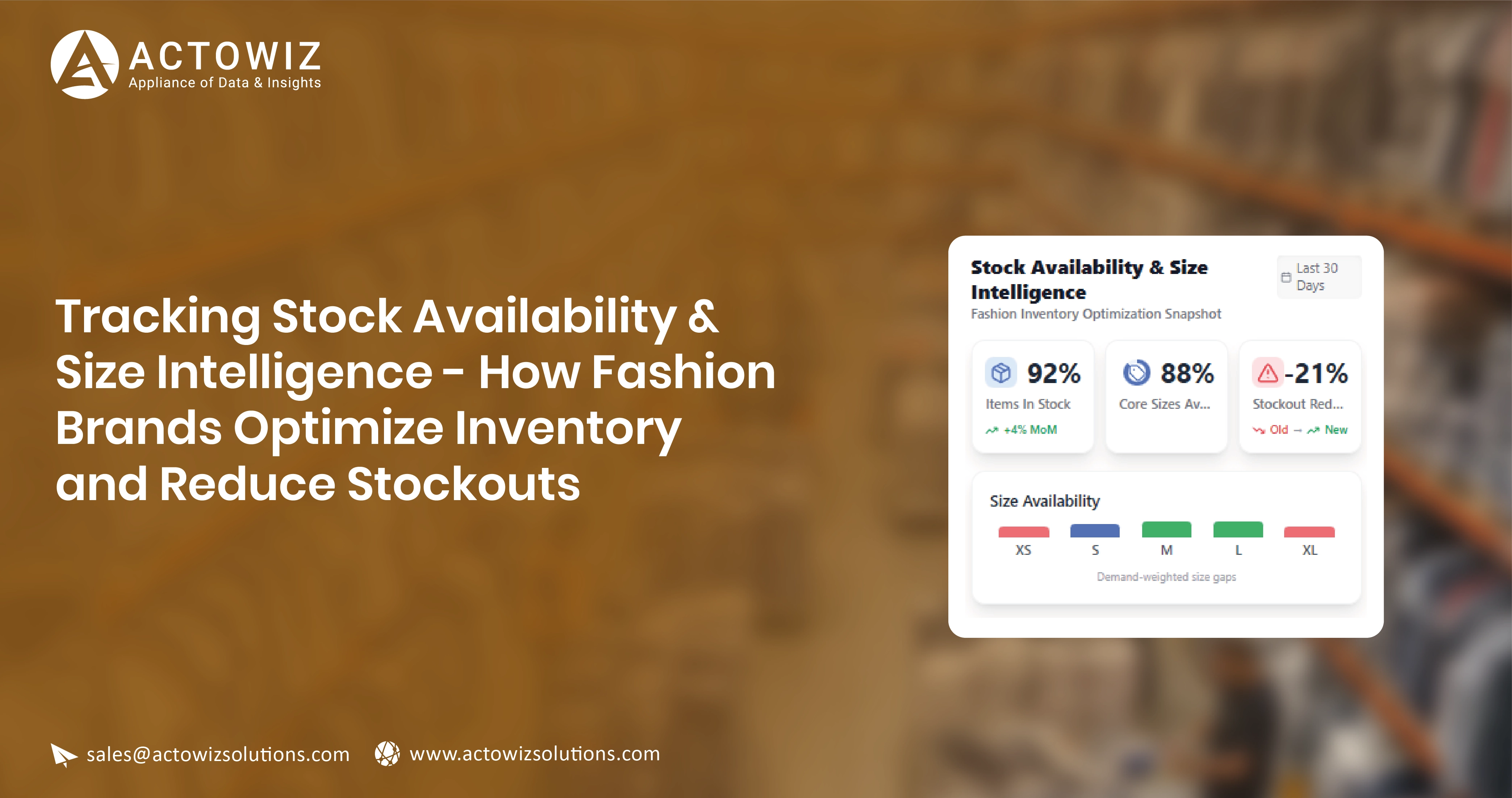 Tracking Stock Availability & Size Intelligence