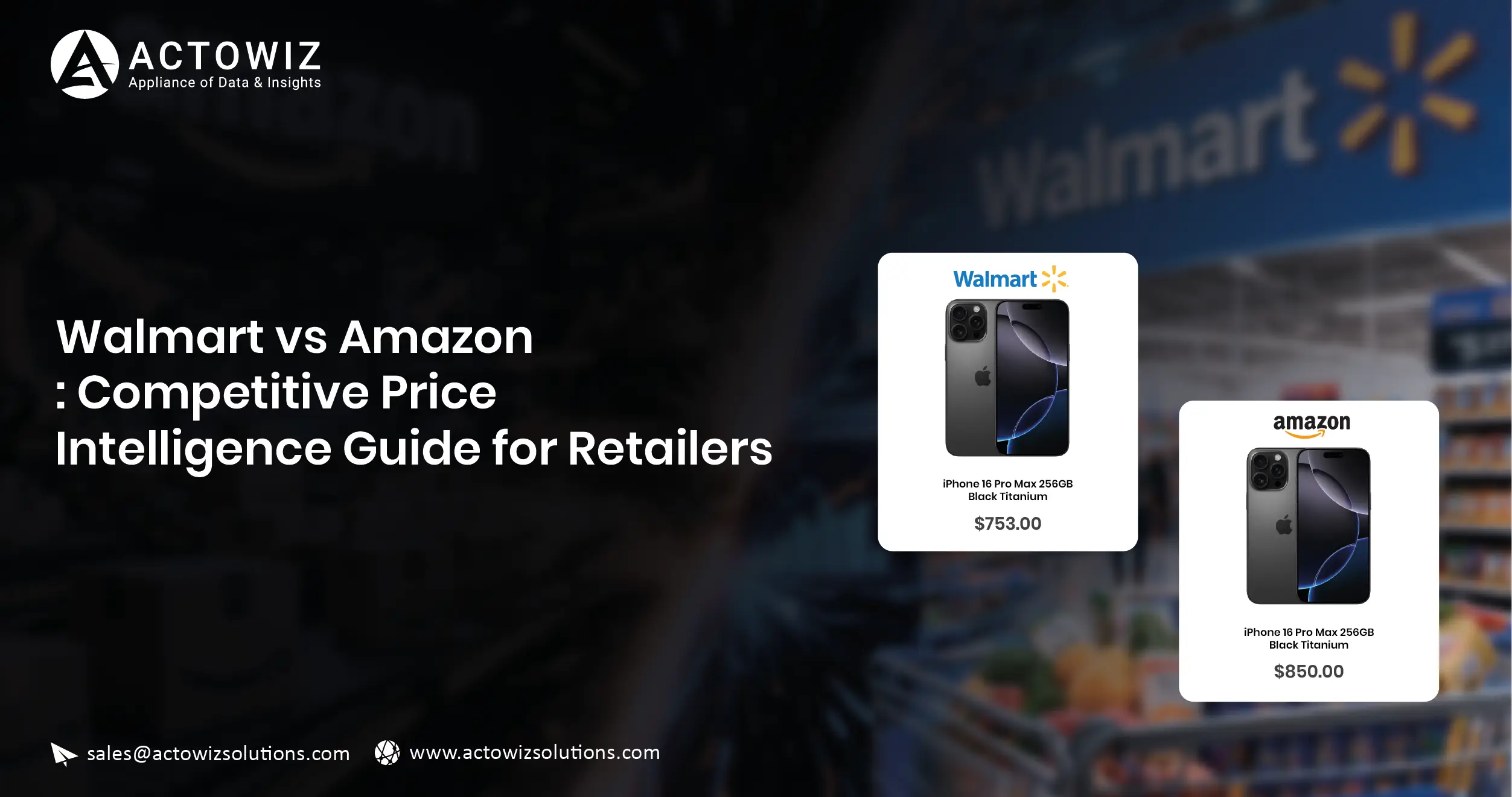 Walmart vs Amazon Competitive Price Intelligence Guide for Retailers