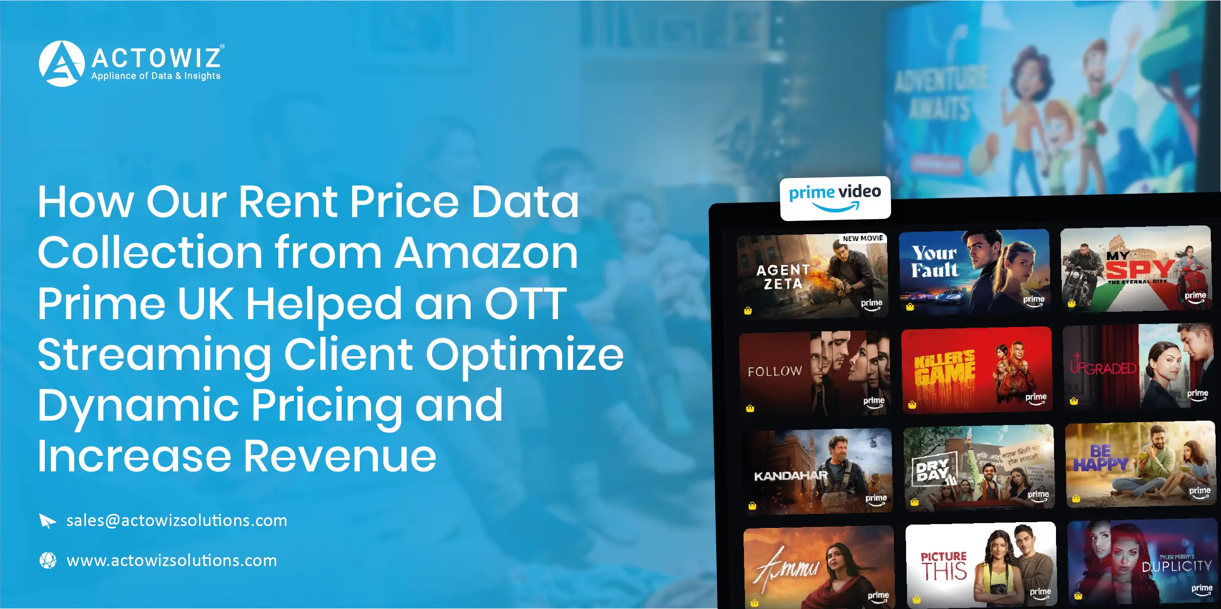 Case Study  How Our Rent Price Data Collection From Amazon Prime UK Helped