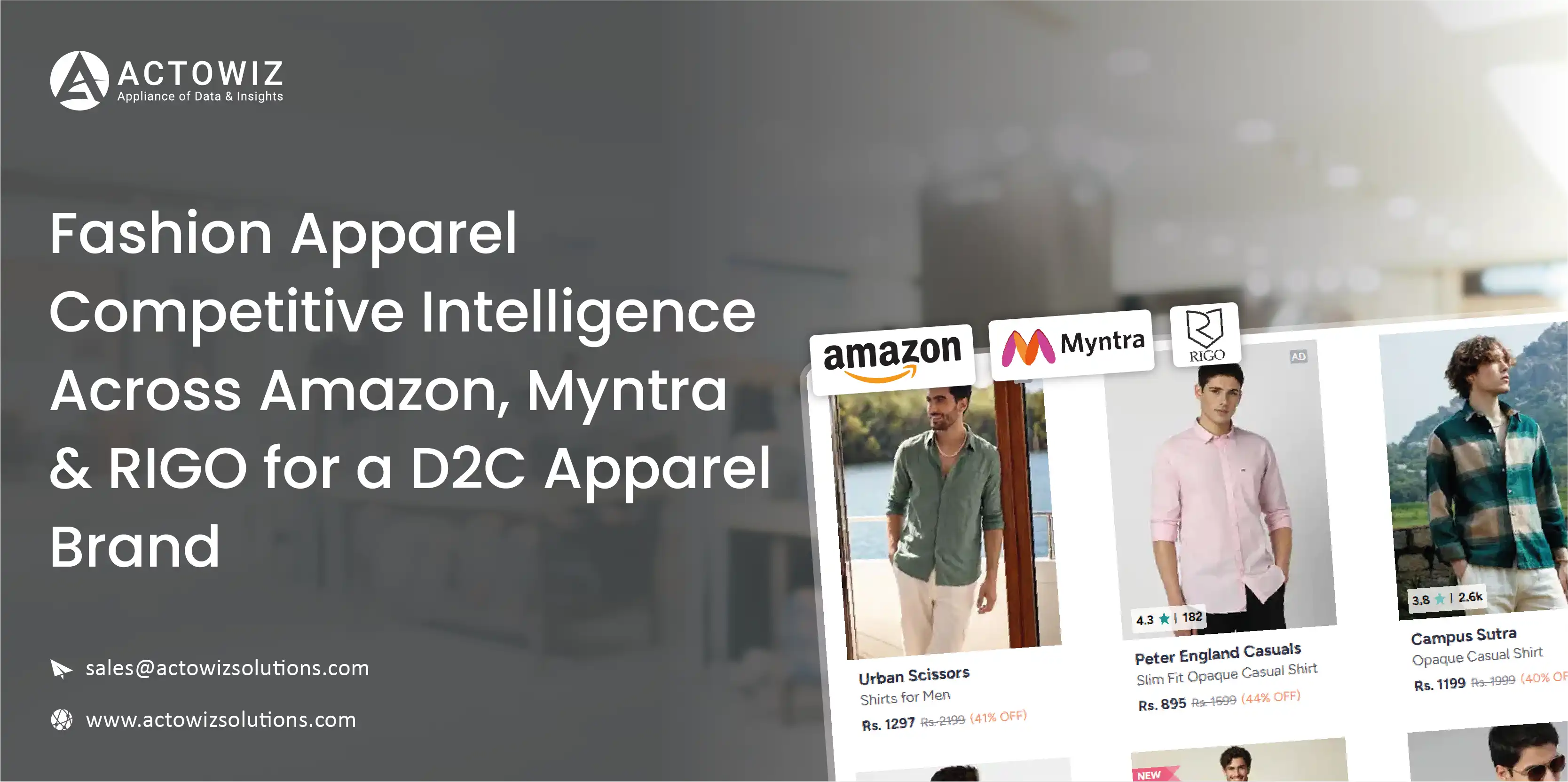 Fashion Apparel Competitive Intelligence Across