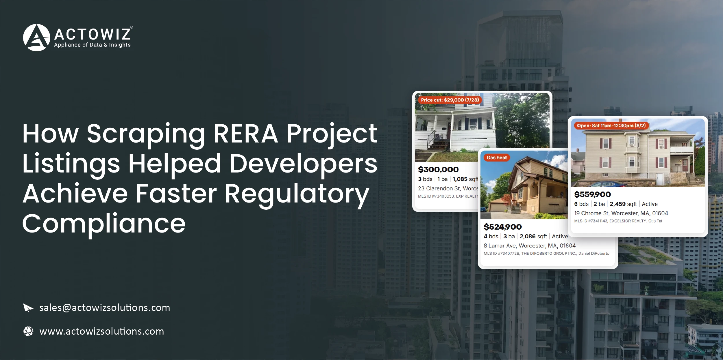 Faster Compliance via Scraping RERA Project Listings