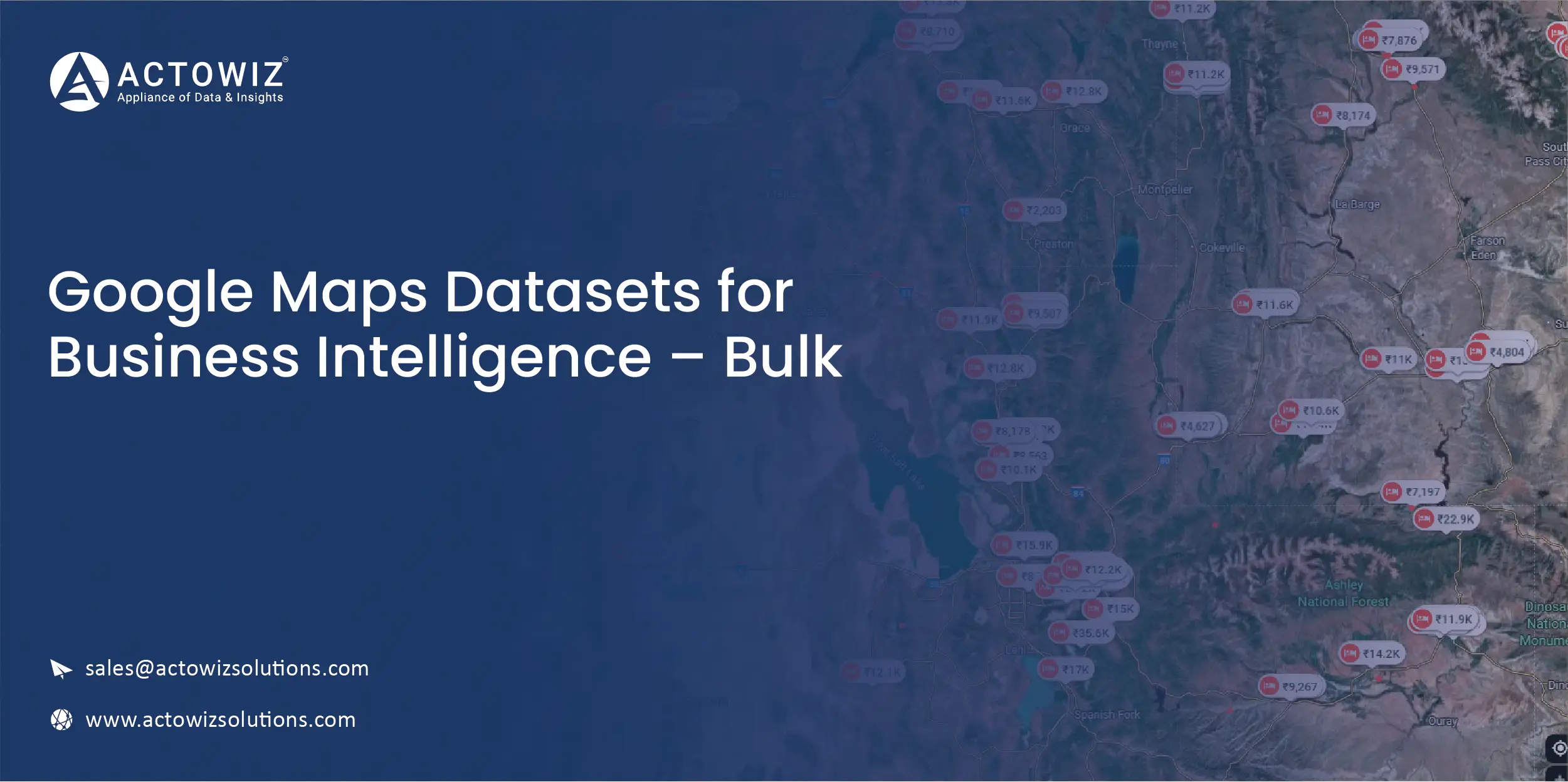 Google Maps Datasets for Business Intelligence – Bulk