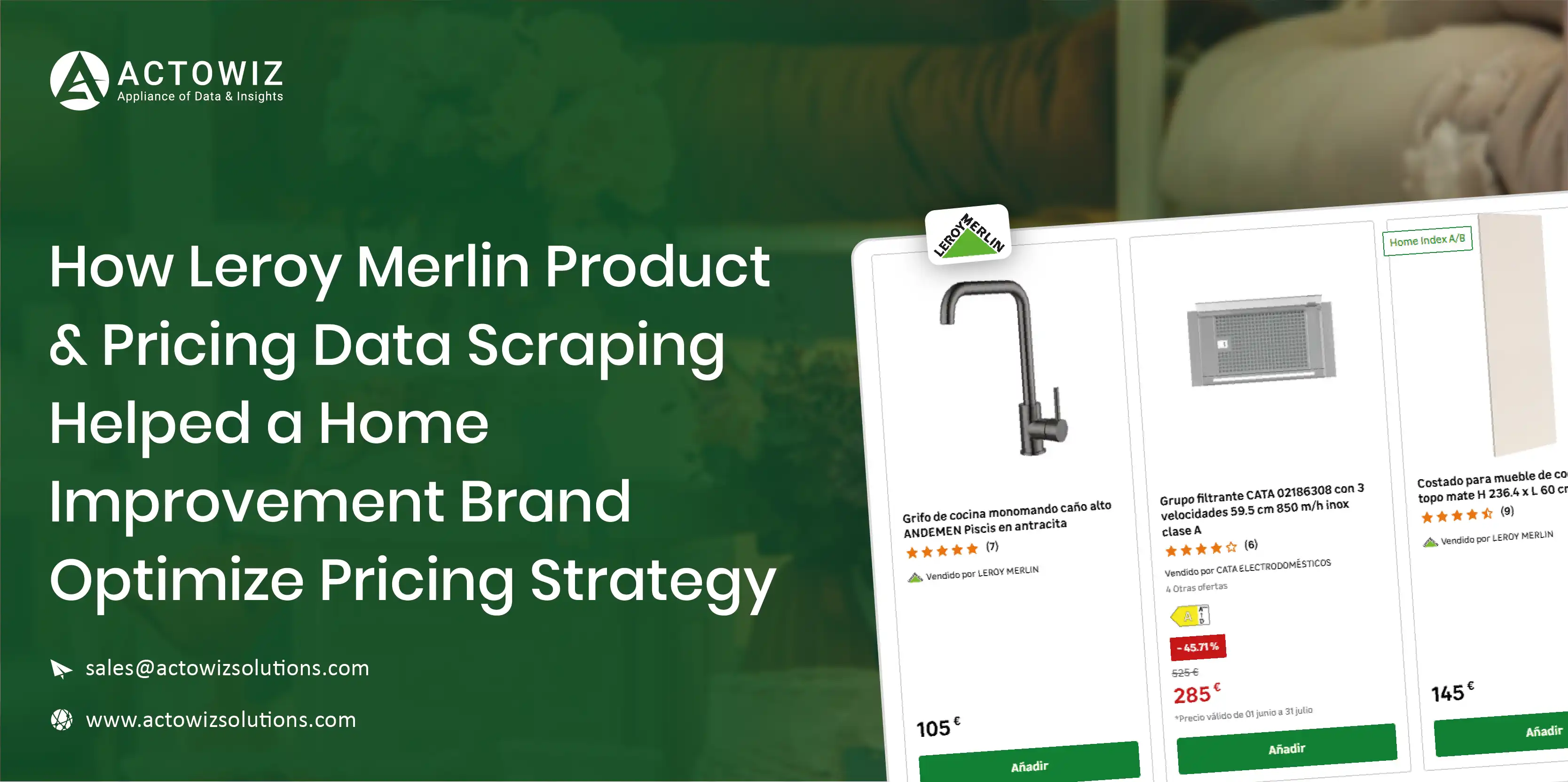 How Leroy Merlin Product & Pricing Data Scraping
