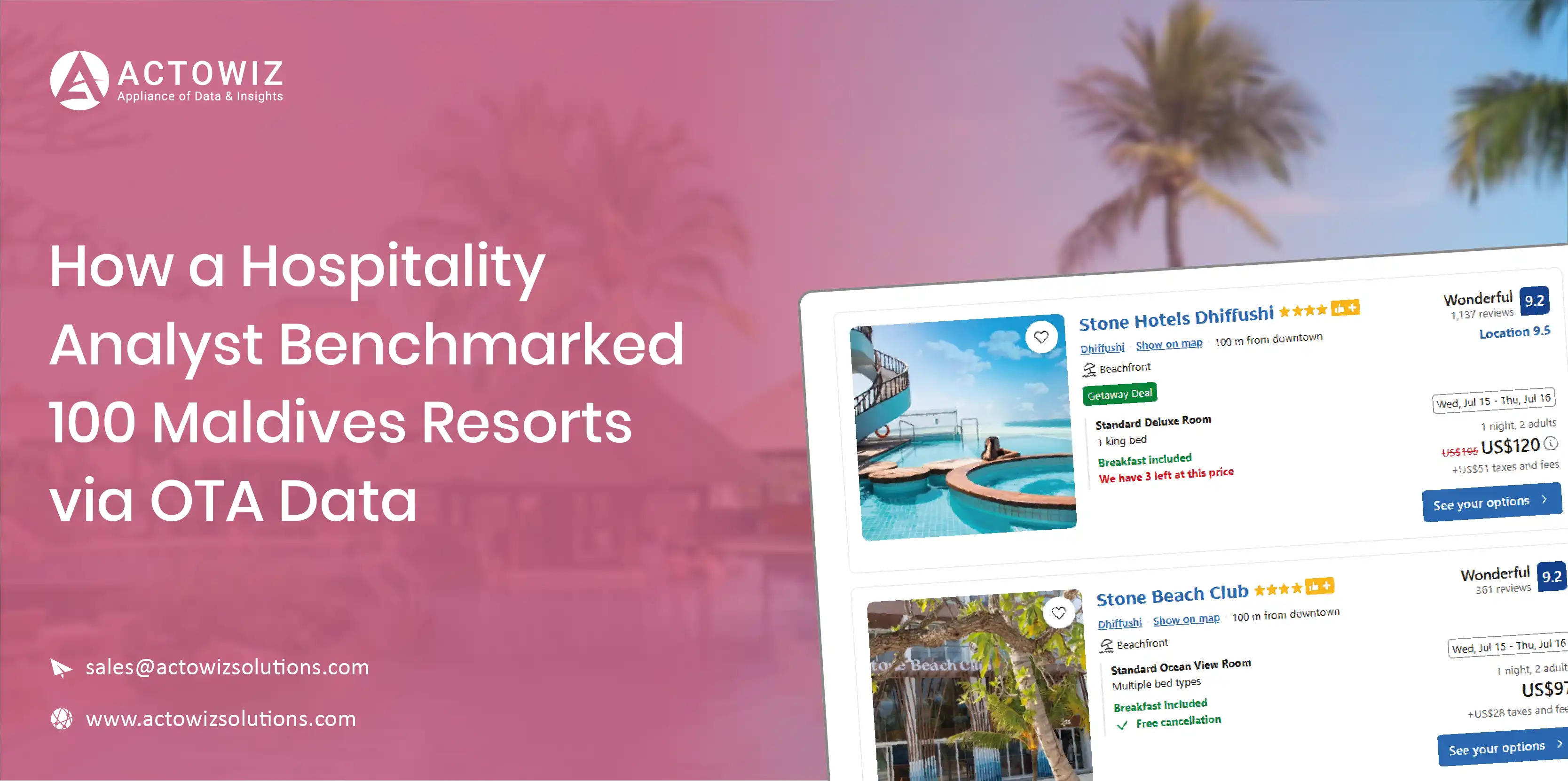 How A Hospitality Analyst Benchmarked How A Hospitality Analyst Benchmarked