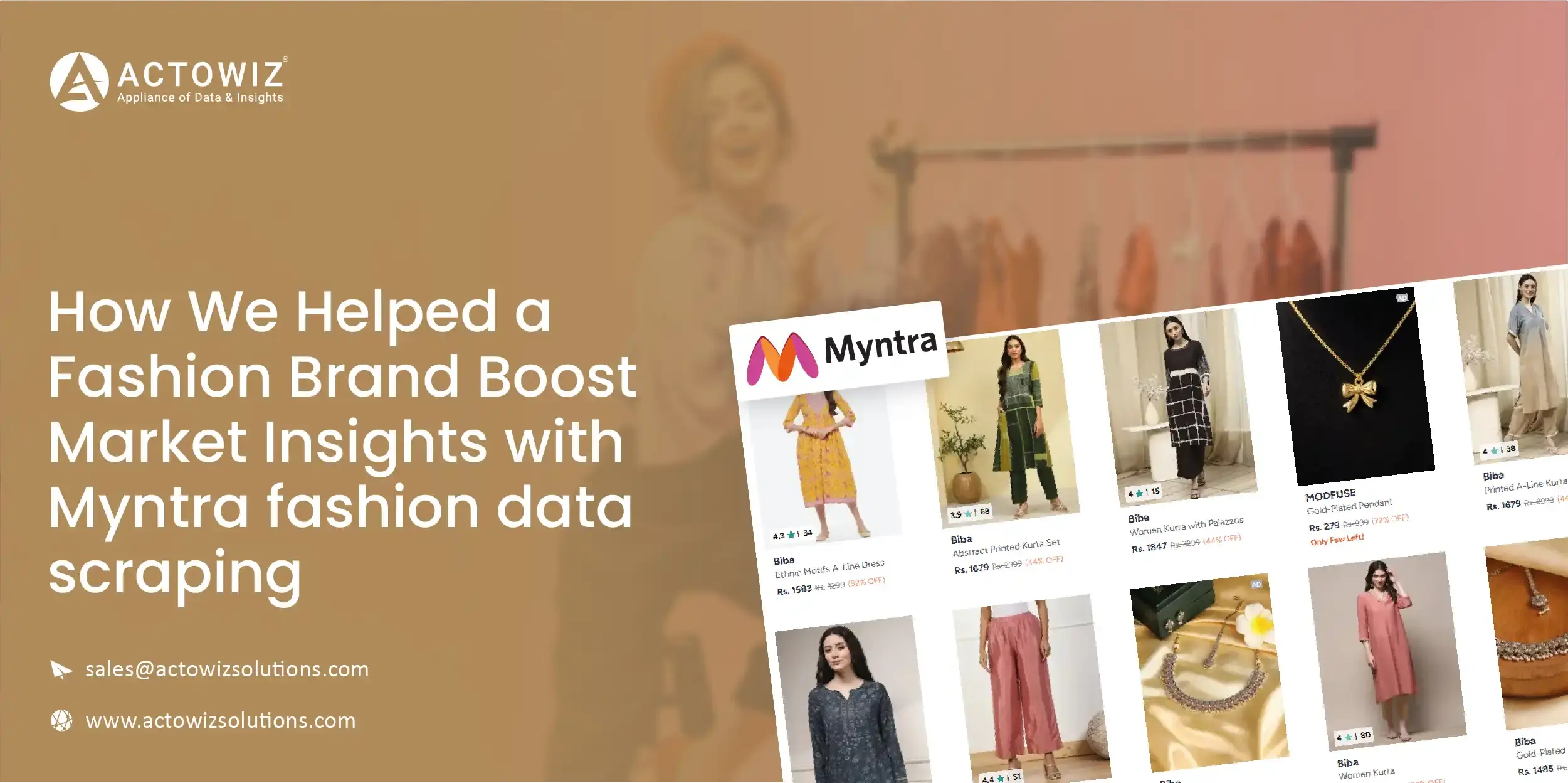Case Study    How We Helped A Fashion Brand Boost Market Insights With Myntra Fashion 01