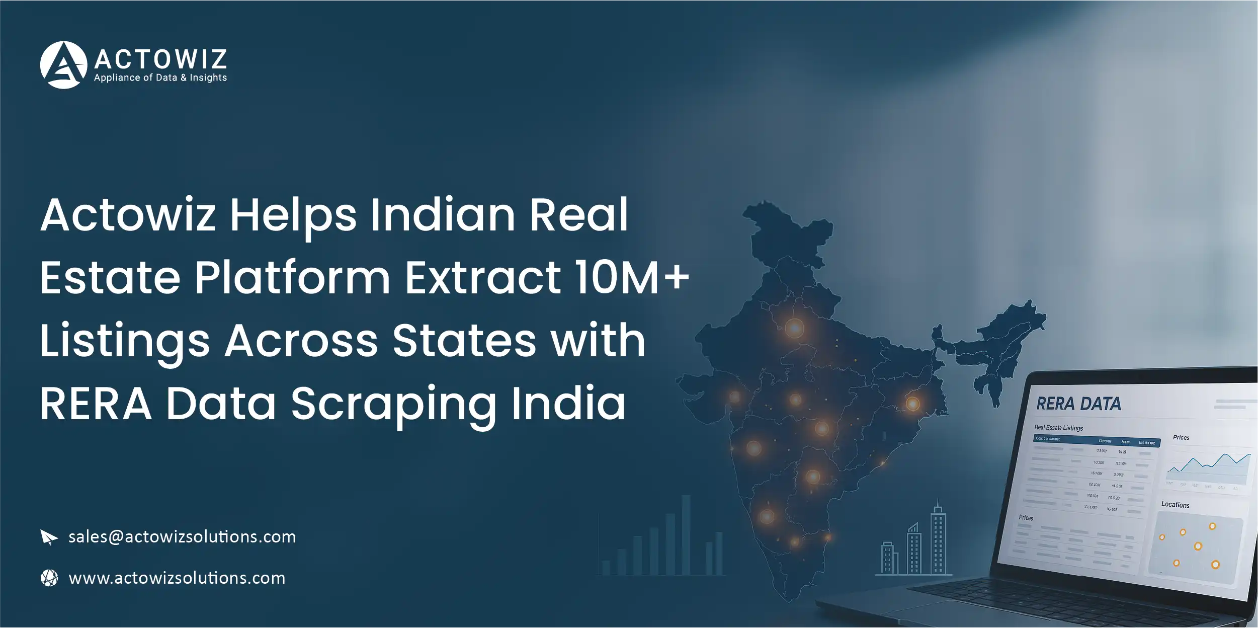 RERA Data Scraping India for 10M+ Real Estate Listings