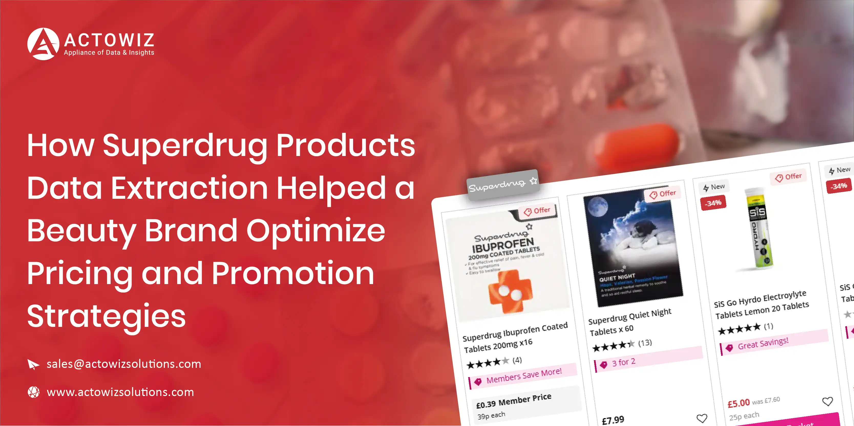 How Superdrug Products Data Extraction Helped A Beauty Brand Optimize Pricing And Promotion Strategies