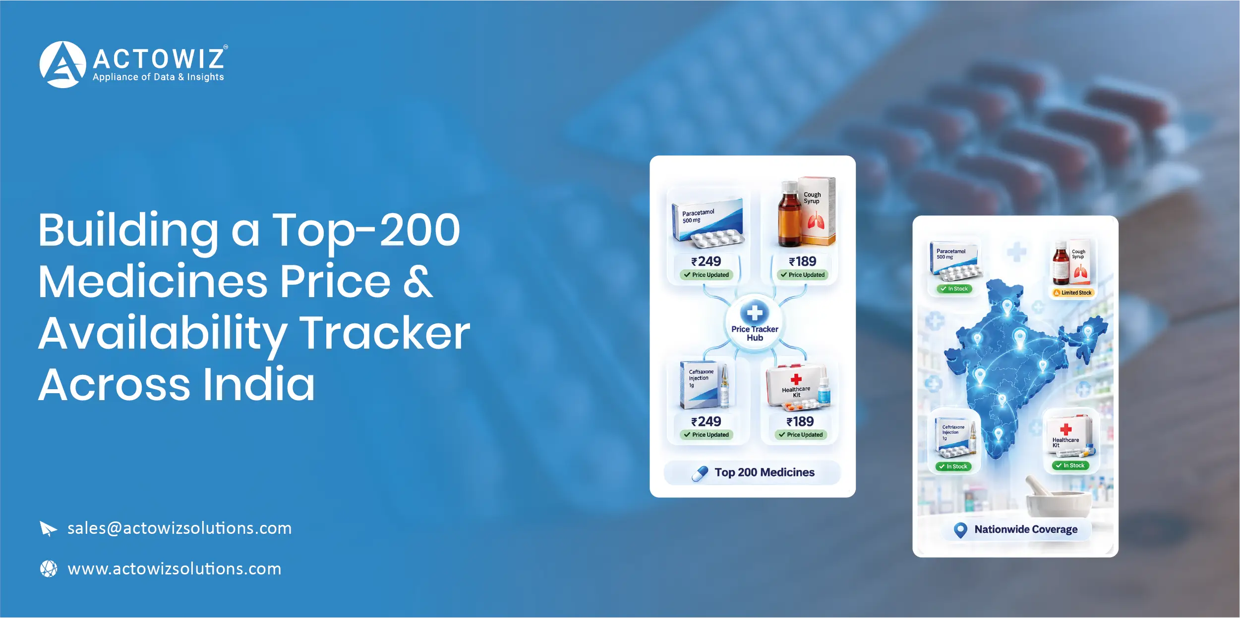 Top 200 Medicines Price & Availability Tracker India