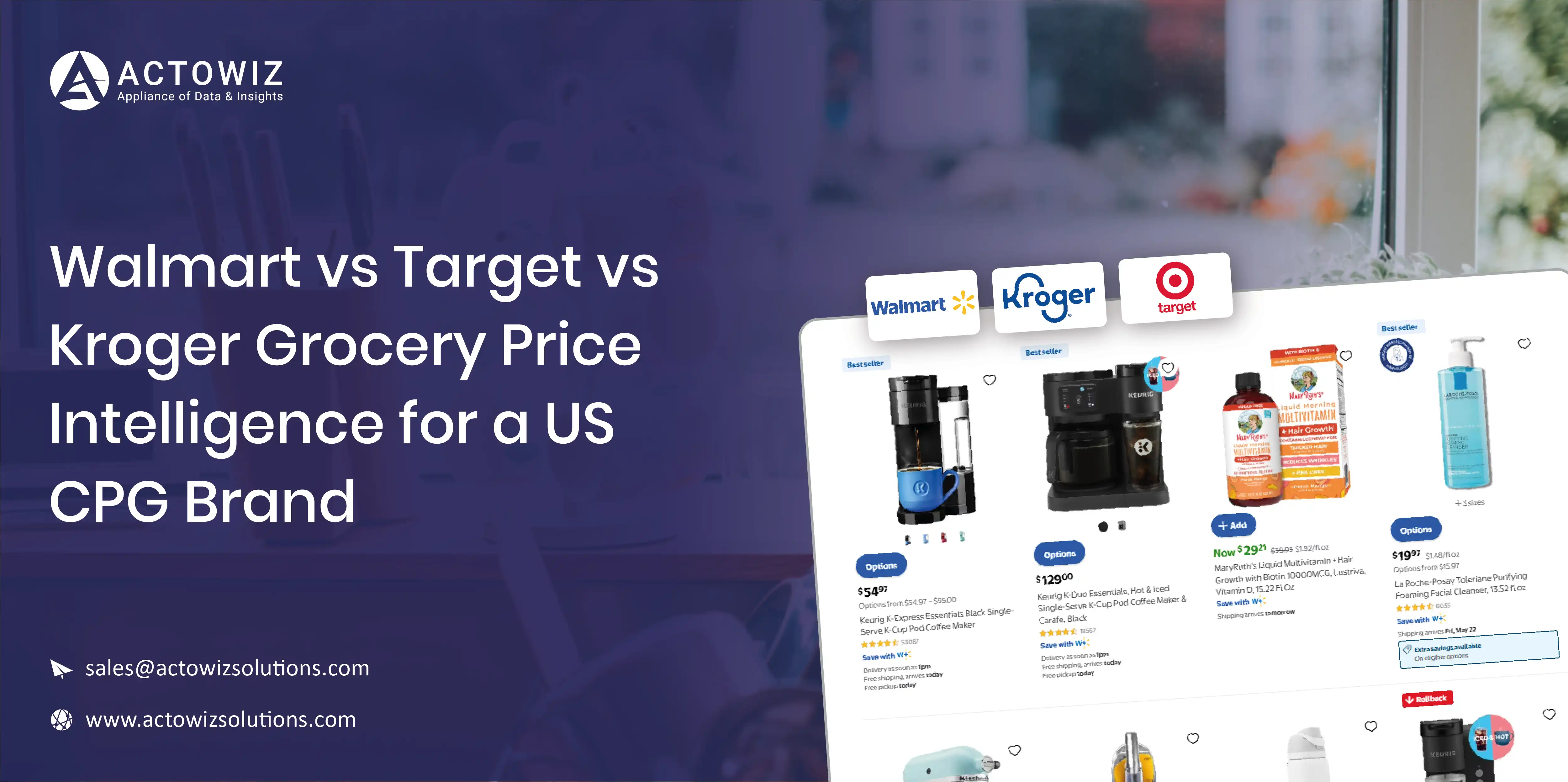 Walmart Vs Target Vs Kroger Grocery Price Intelligence For A US CPG Brand Walmart Vs Target Vs Kroger Grocery Price Intelligence For A US CPG Brand