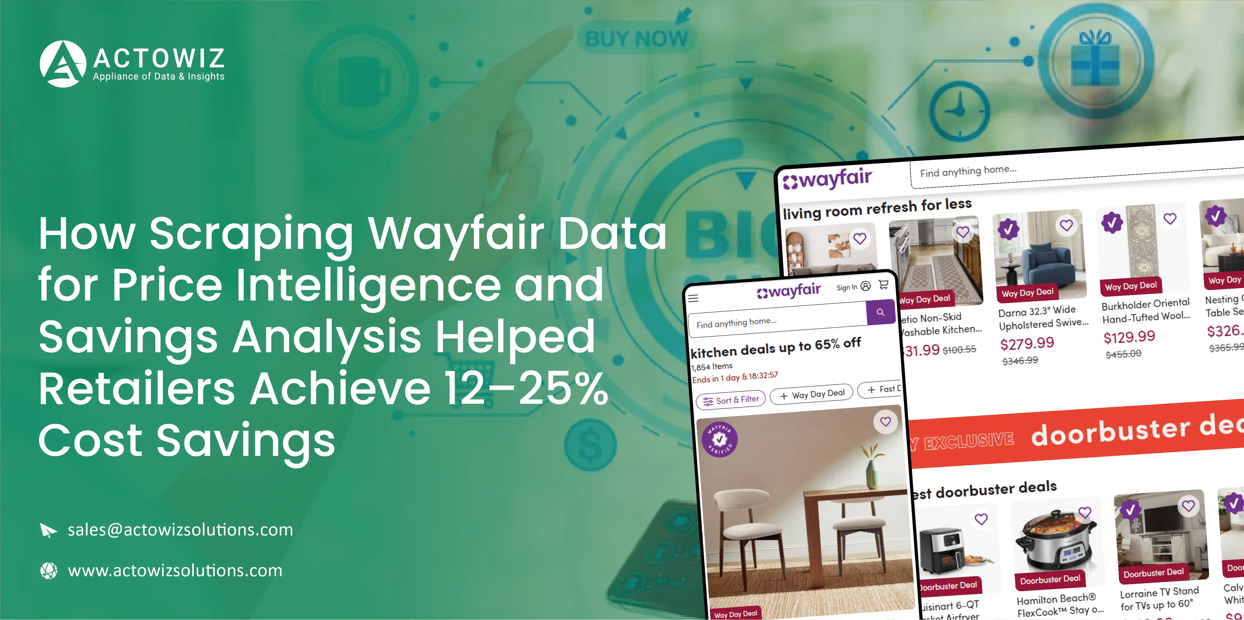 Scraping Wayfair Data for Price Intelligence and Savings Analysis