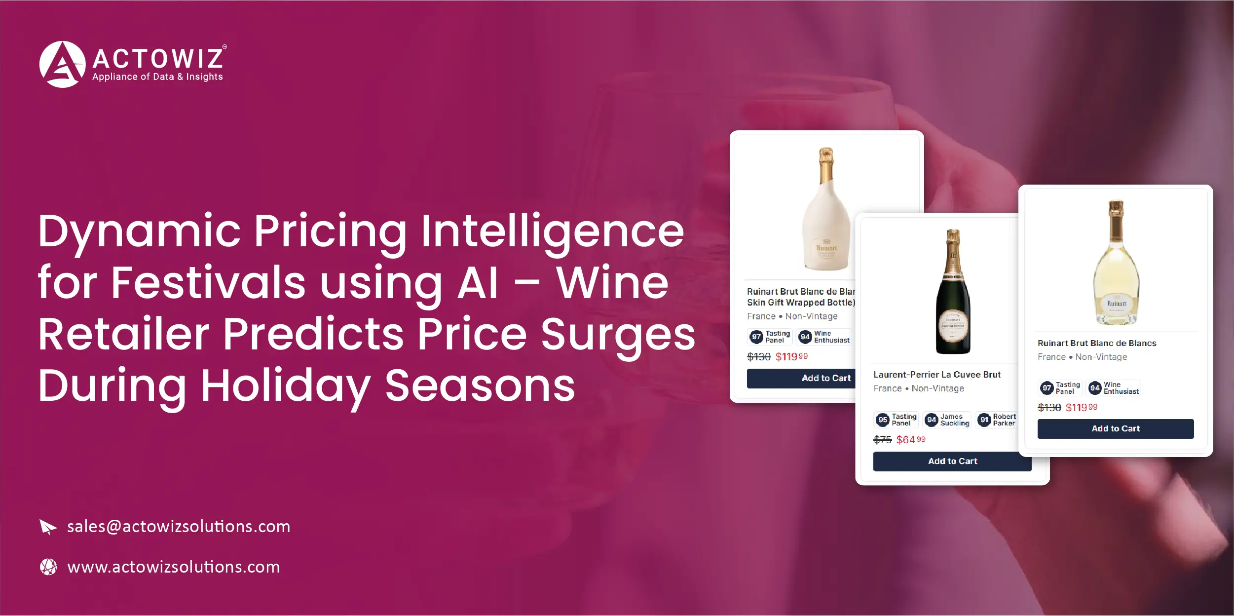 Case Study Dynamic Pricing Intelligence For Festivals Using AI – Wine 01 Case Study Dynamic Pricing Intelligence For Festivals Using AI – Wine 01