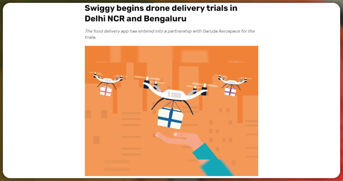 Delivery-by-Drones
